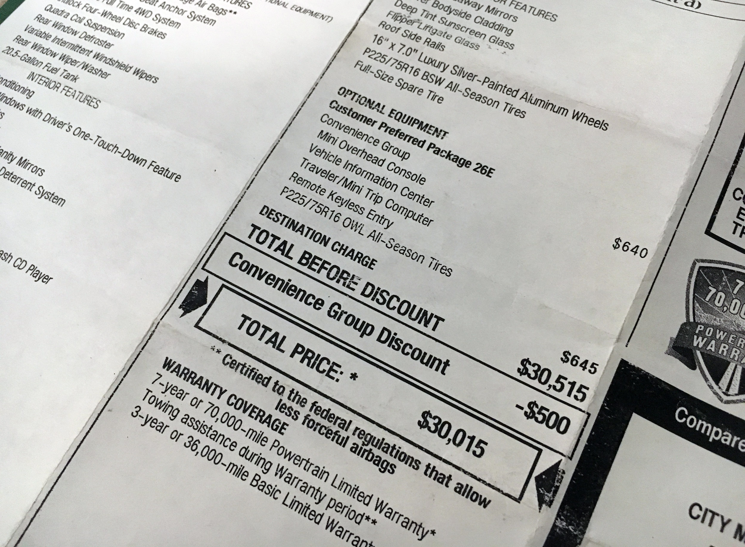 What's a Monroney window sticker for, and what does it do?