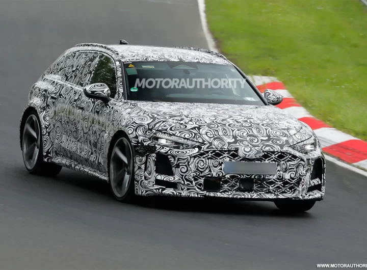 2026 Audi RS 5 Avant plug-in hybrid hits the 'Ring in new video