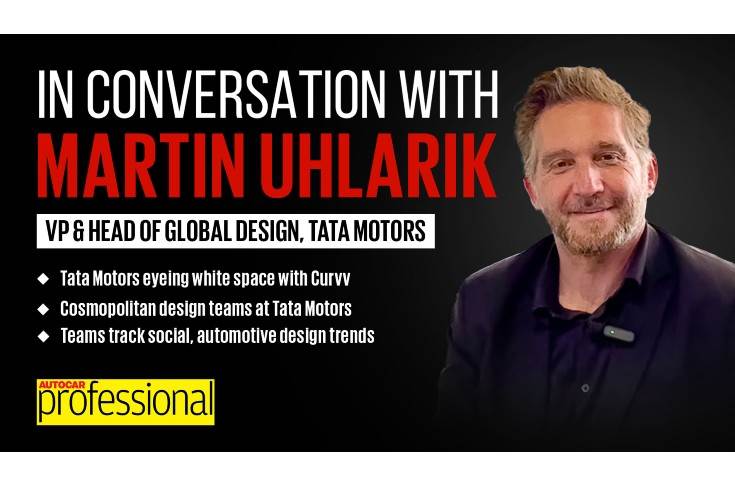 Interview with Martin Uhlarik, Global Head of Design, Tata Motors