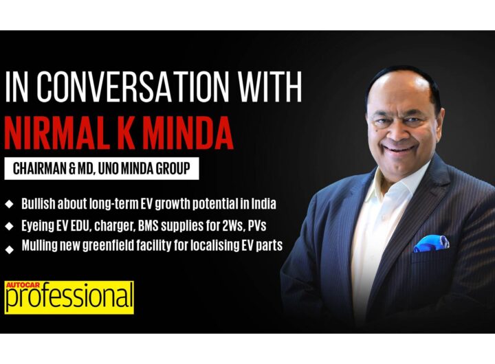 Interview: Nirmal K Minda, chairman, Uno Minda