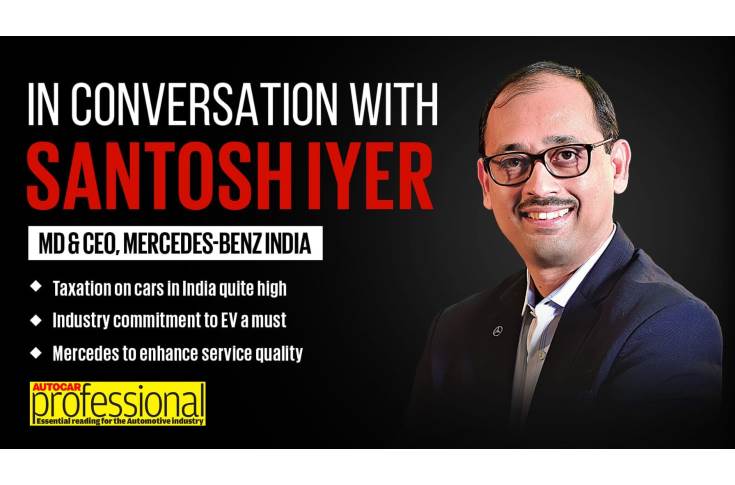 'Customers unwilling to pay premium over ICE, Govt support vital for EVs': Santosh Iyer