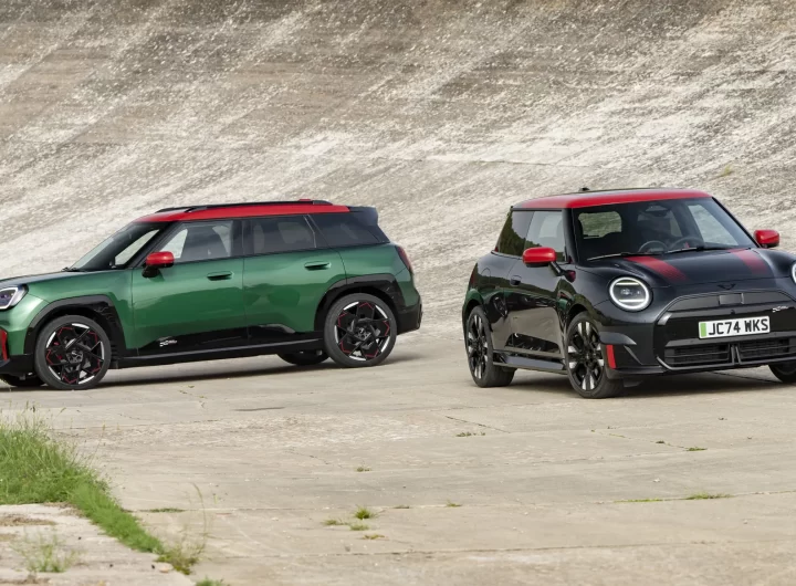 Mini launches hot JCW versions of Cooper and Aceman EVs