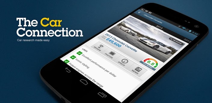 The Car Connection's New Android App: Car Reviews, Used Car Listings, Car News, And More