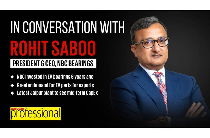 'There will be a hockey stick effect in India's EV sales': Rohit Saboo, NBC Bearings