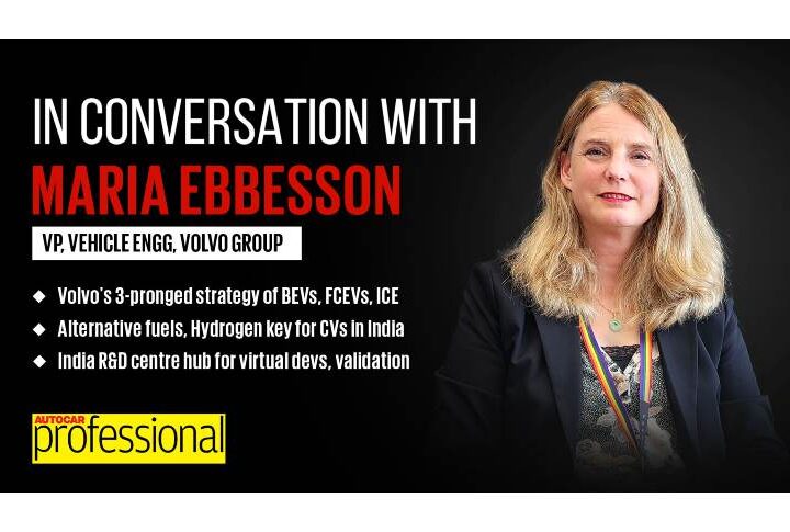 'We have a three-pronged strategy for sustainable mobility': Volvo Group's Maria Ebbesson