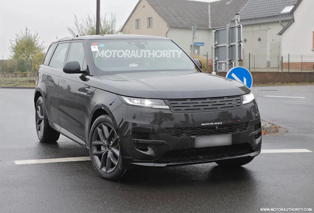 Video shows 2026 Range Rover Sport Electric testing at the 'Ring