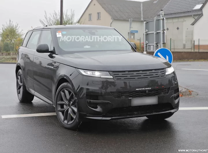 Video shows 2026 Range Rover Sport Electric testing at the 'Ring