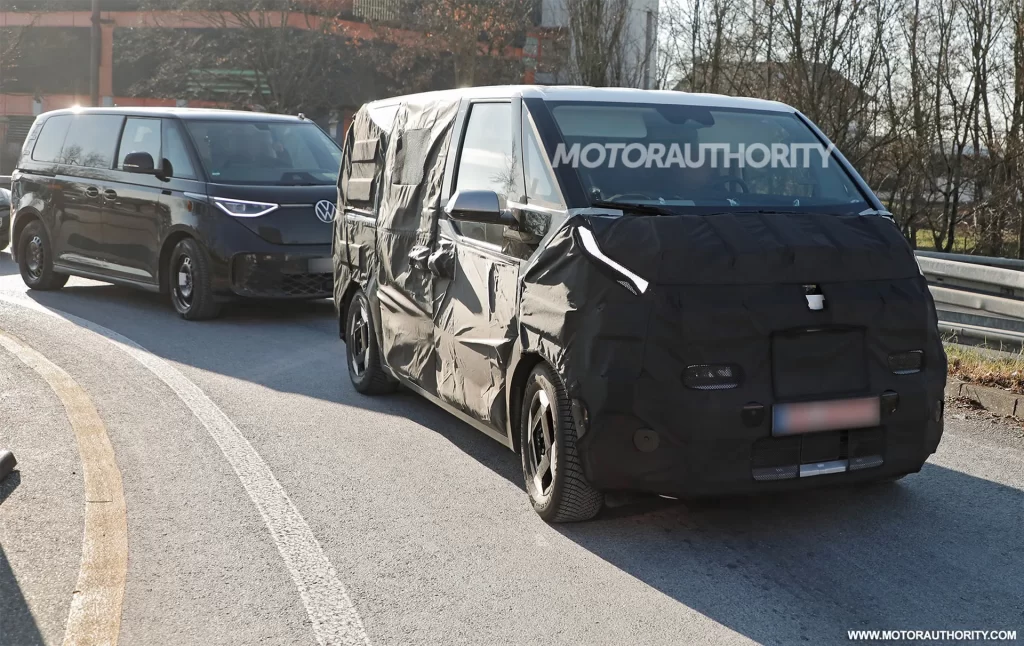 2026 Kia PV5 electric van caught on video