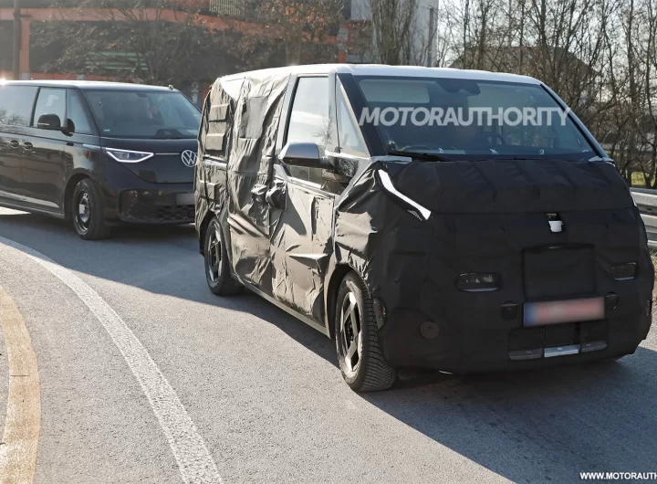 2026 Kia PV5 electric van caught on video