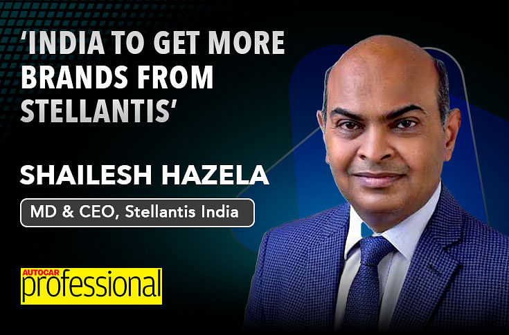 'India to get more brands from Stellantis': Shailesh Hazela