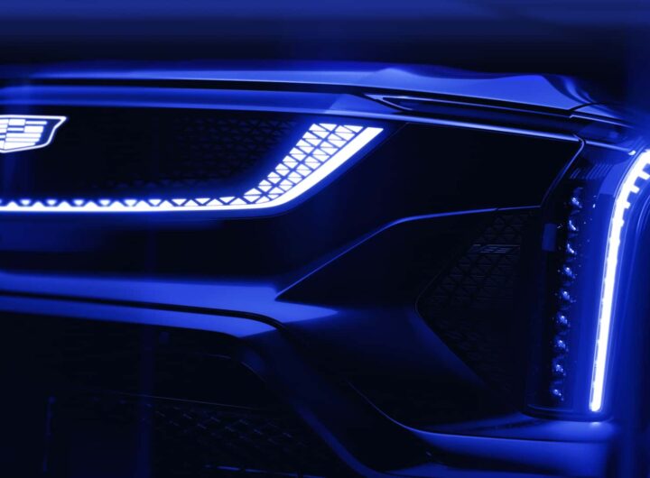 Cadillac Teases Optiq-V Performance Electric Crossover