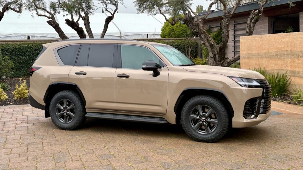 2025 Lexus LX 700h hybrid mucks around and finds out