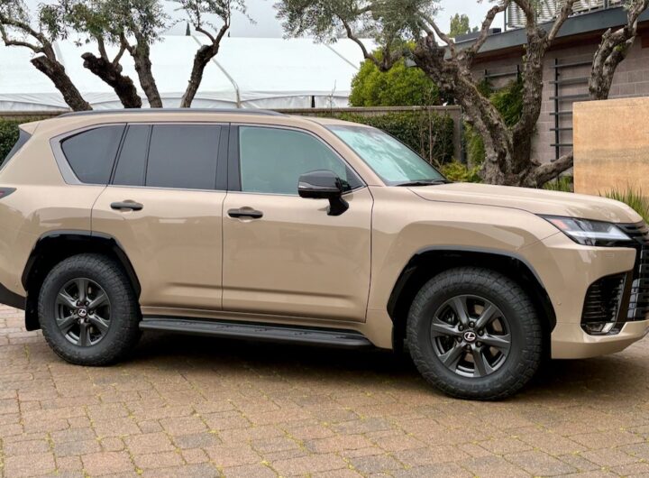 2025 Lexus LX 700h hybrid mucks around and finds out