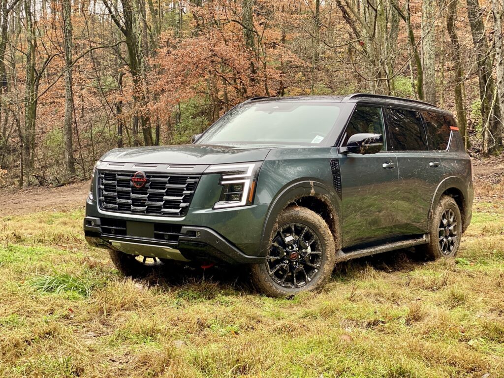 2025 Nissan Armada Pro-4X gets stuck but overcomes
