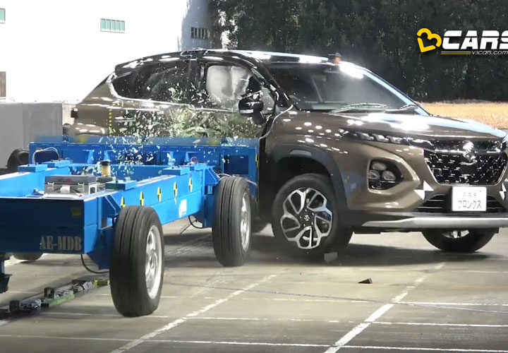 Made in india maruti fronx scores 4 star jncap safety rating